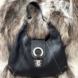 Dolce & Gabbana Black Leather Purse